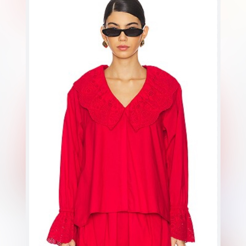 Posse Beryl Top in Ruby